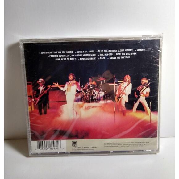 Styx The Best Of Styx CD Hits Collection SEALED Case Cracked Mr. Roboto Babe - Picture 5 of 5